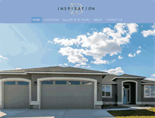 Tablet Screenshot of inspirationhomebuilders.com